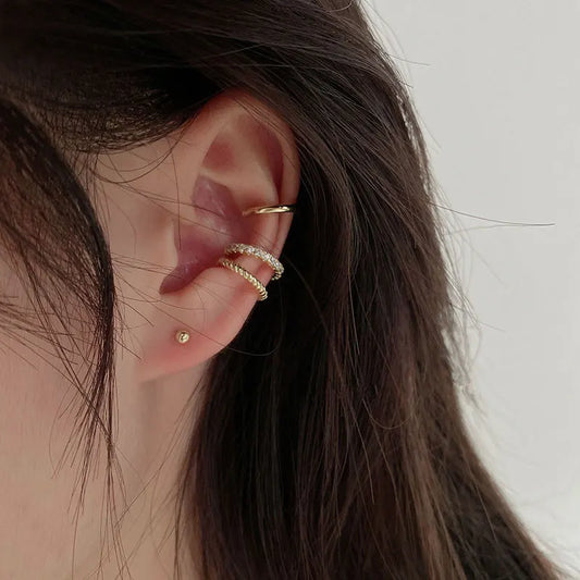 3 Pcs Ear Cuff Set