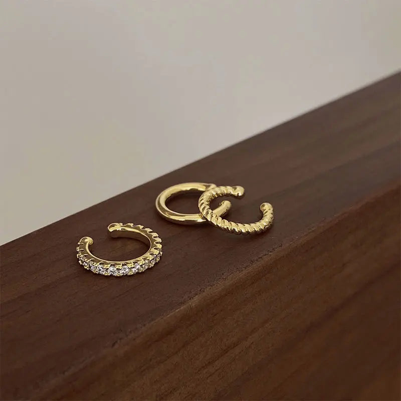3 Pcs Ear Cuff Set