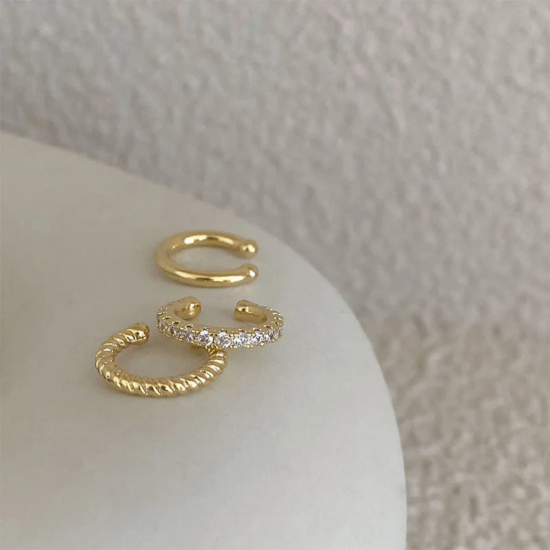 3 Pcs Ear Cuff Set