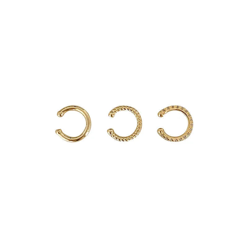3 Pcs Ear Cuff Set