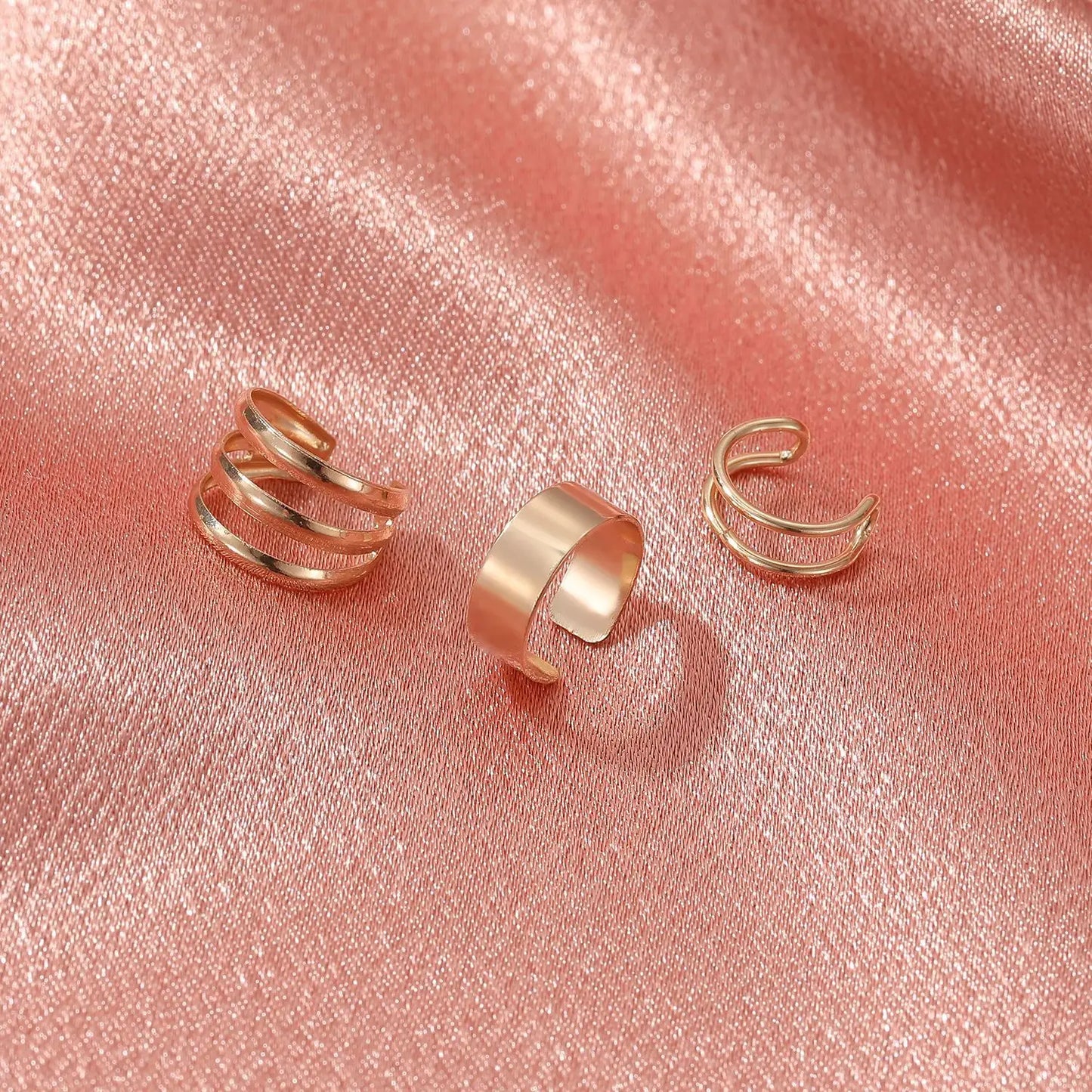3 Pcs Ear Cuff Set