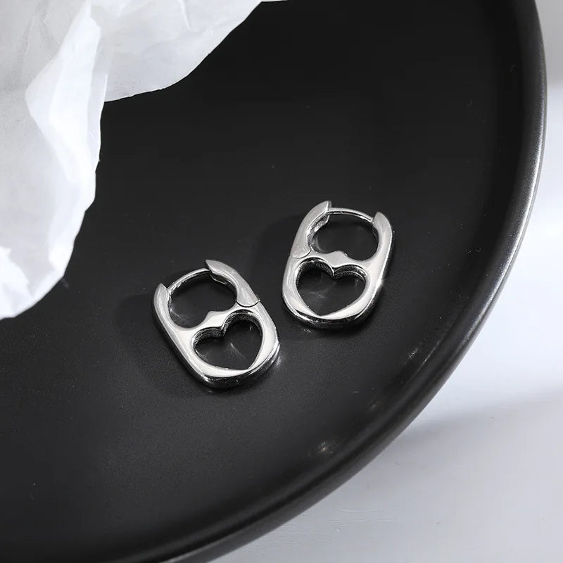 Heart & Bar Drop Earrings with Double, Single & Chunky Styles