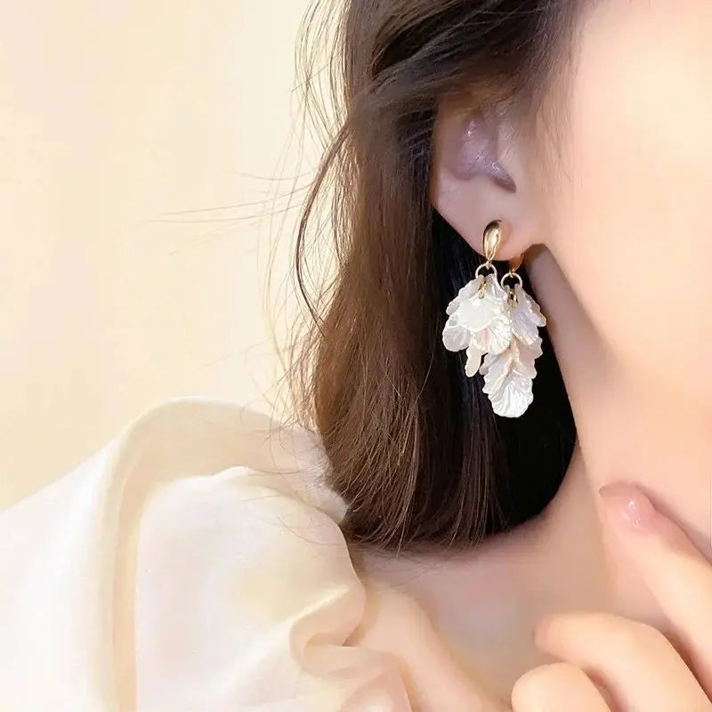 Shell Drop Earrings