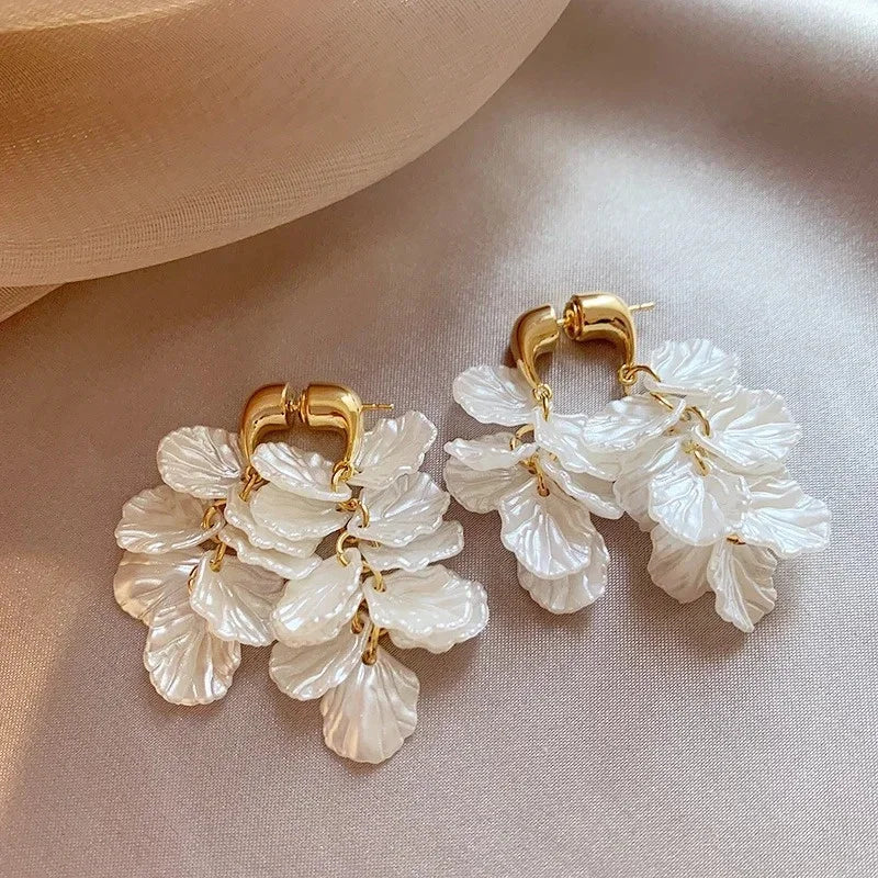 Shell Drop Earrings