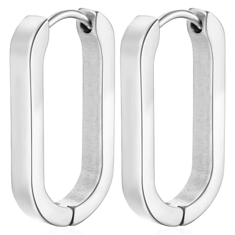 Square Hoop Earrings