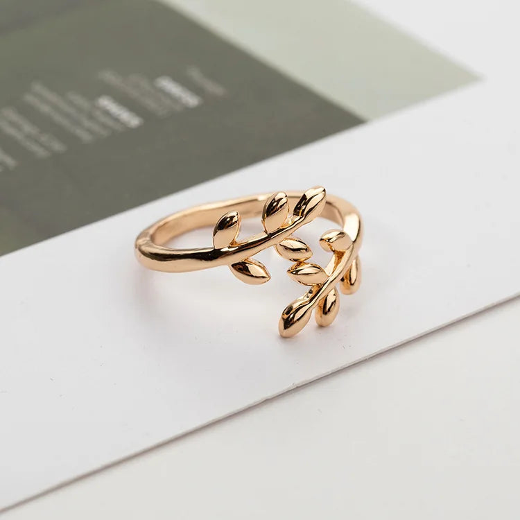 Minimalist Thin Rings with Pavé, Beaded, Butterfly & Leaf Designs