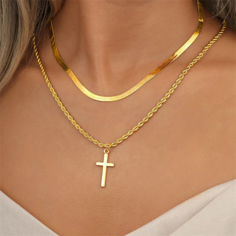 Cross Pendant Necklace