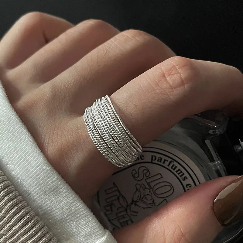 Minimalist Thin Rings with Pavé, Beaded, Butterfly & Leaf Designs