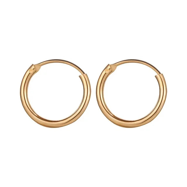 Metal Heart & Hoop Earrings with Hammered, Plain & Pavé Styles