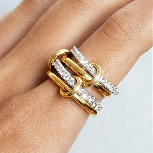 Two-Tone Stacking Rings