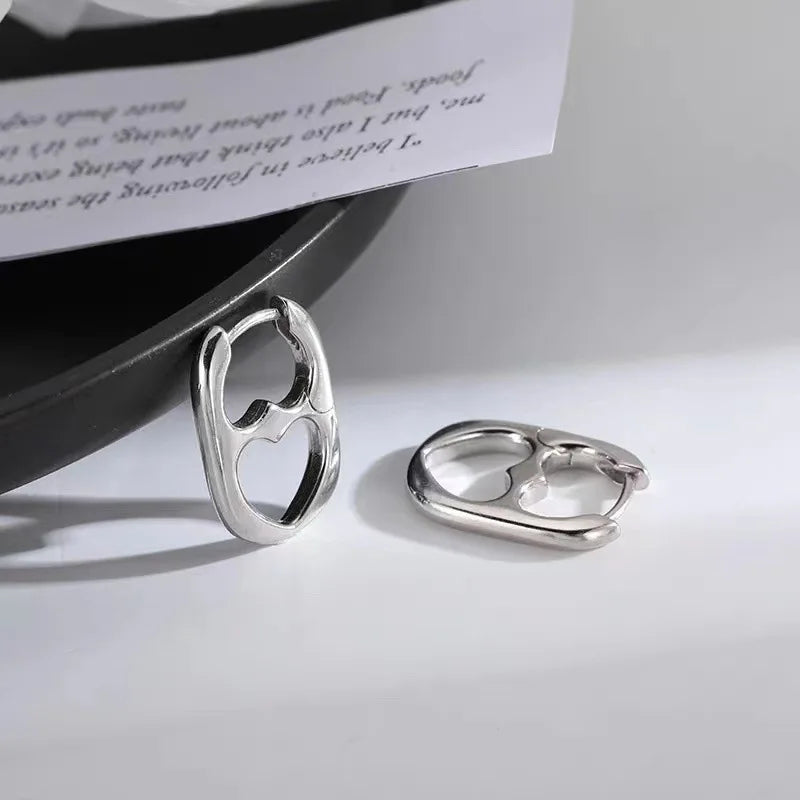 Heart & Bar Drop Earrings with Double, Single & Chunky Styles