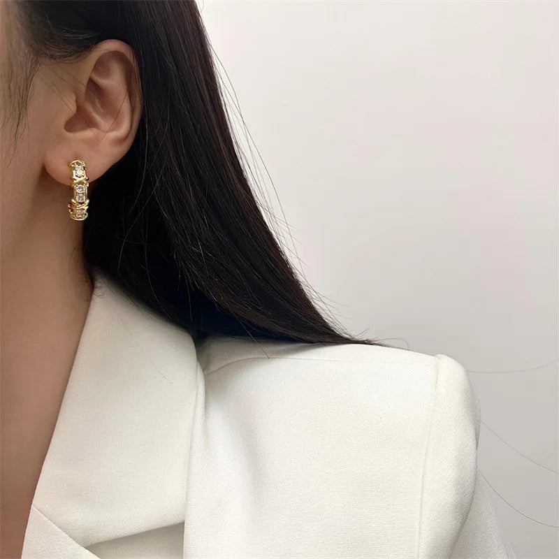 CC Stud Earrings