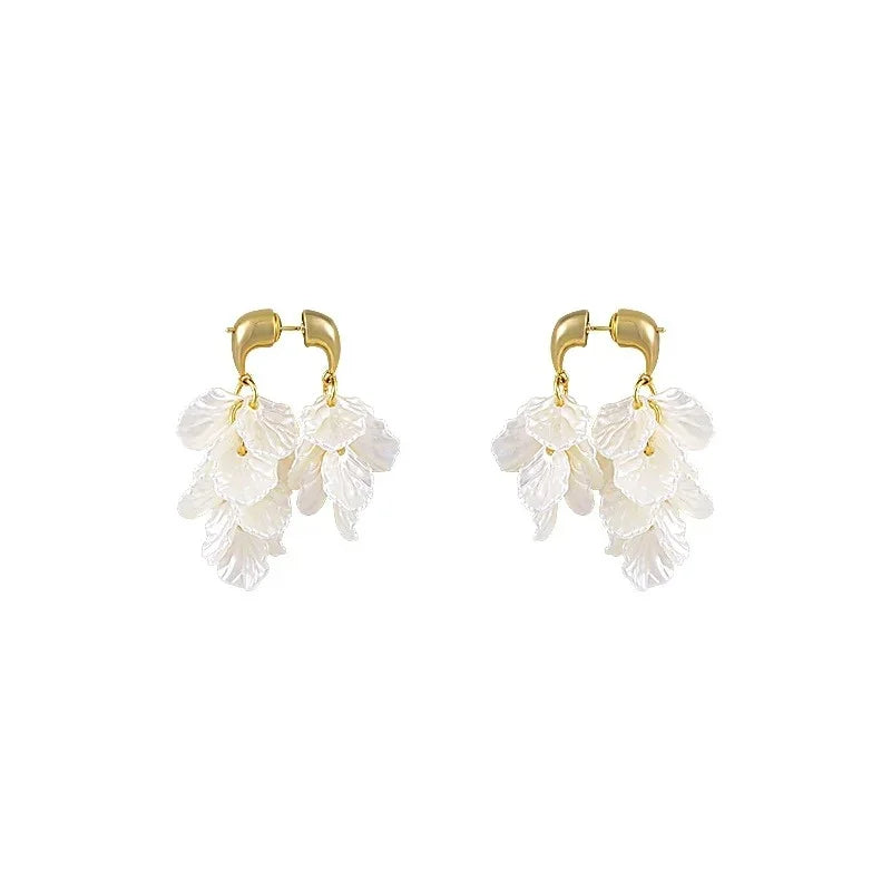 Shell Drop Earrings